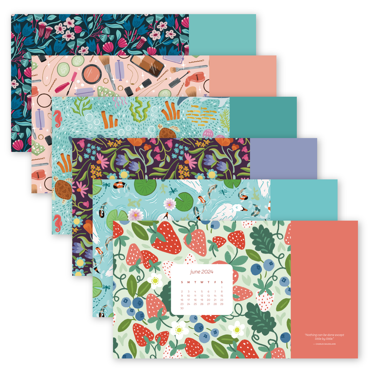 2024 Desktop Wallpaper Bundle Get Organized HQ