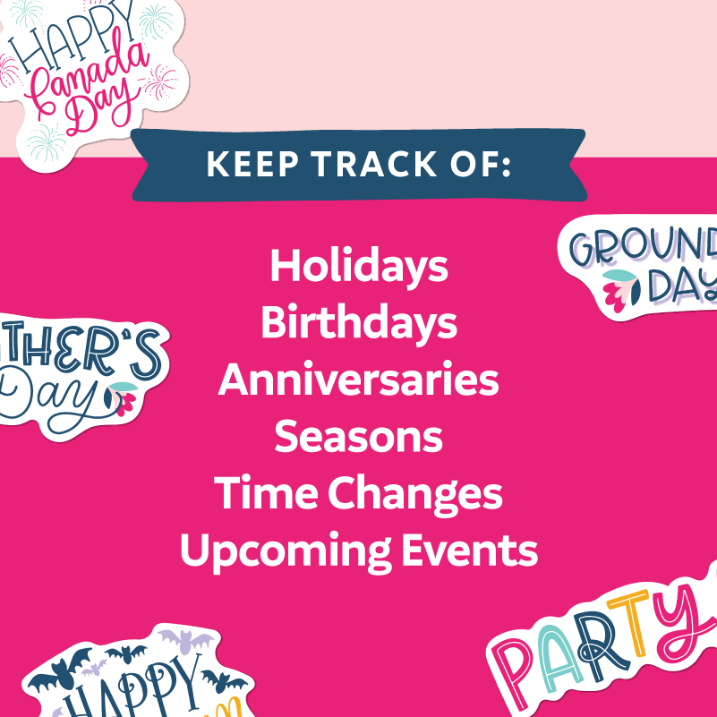 Digital Sticker Holiday Pack