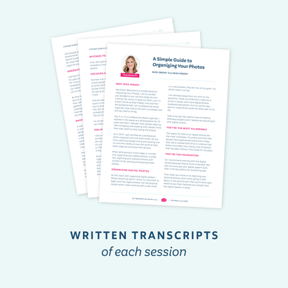 2025 Get Organized HQ Virtual Replays, Volume 9