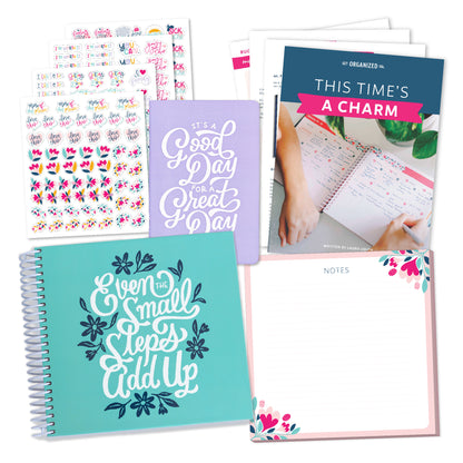 EARLY BLACK FRIDAY SALE! 2025 Get Organized HQ Planner Bundle (Teal)