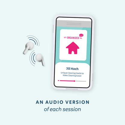 An audio version of each session