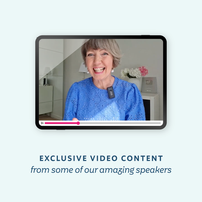 A video of Diane in Denmark representing exclusive video content from some of our amazing speakers