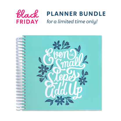 EARLY BLACK FRIDAY SALE! 2025 Get Organized HQ Planner Bundle (Teal)