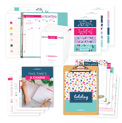 EARLY BLACK FRIDAY SALE! 2025 Get Organized HQ Printable Planner Bundle