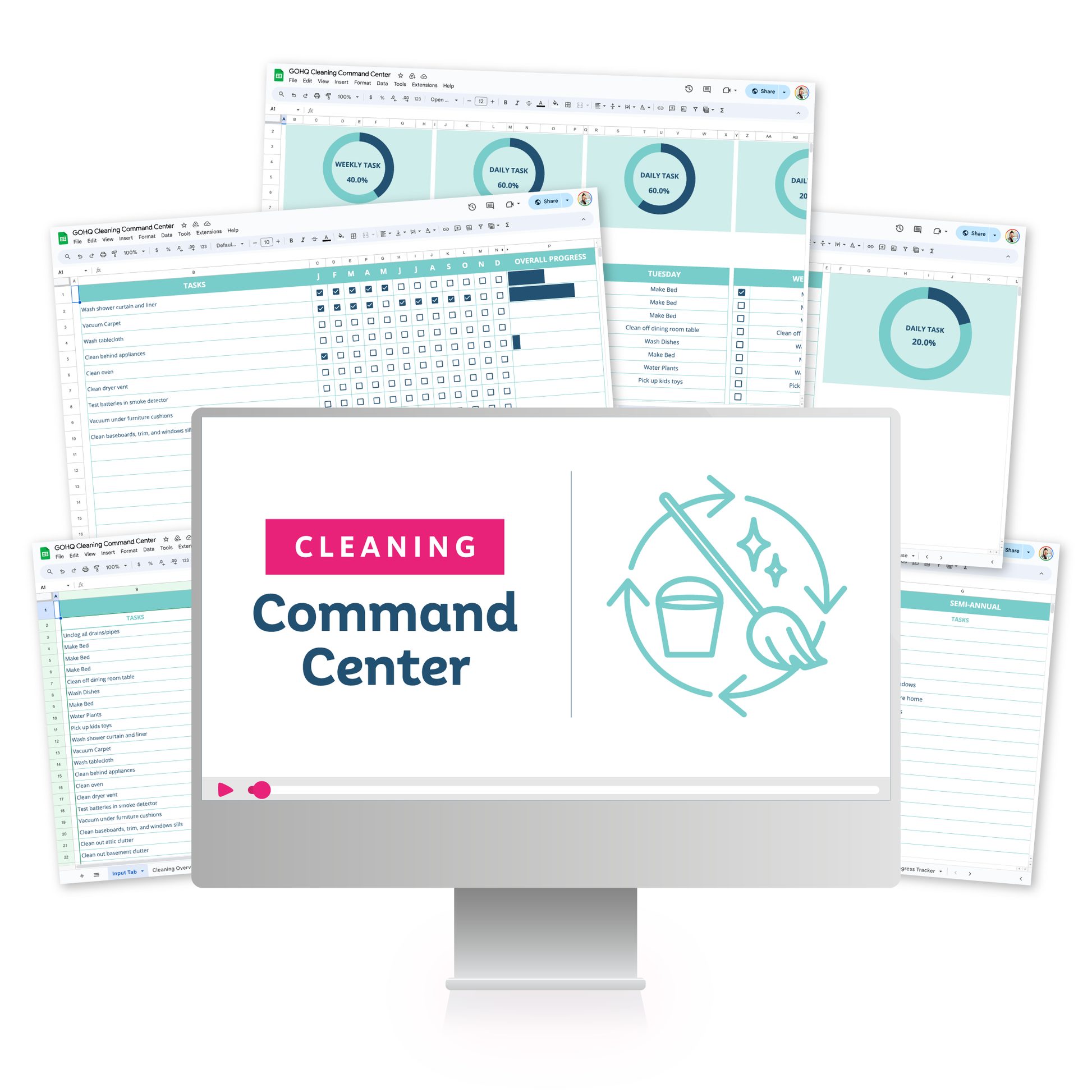 Cleaning Command Center