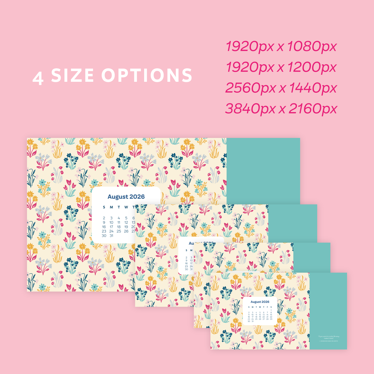 2026 Desktop Wallpaper Bundle