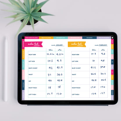 2025 GOHQ Fitness Tablet Planner Launch