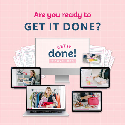 All New for 2024: The Get It Done Workshops