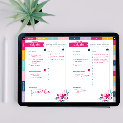 2025 Get Organized HQ Tablet Planner