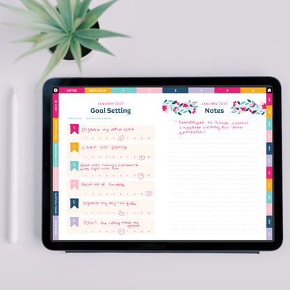 2027 GOHQ Tablet Planner Launch Bundle