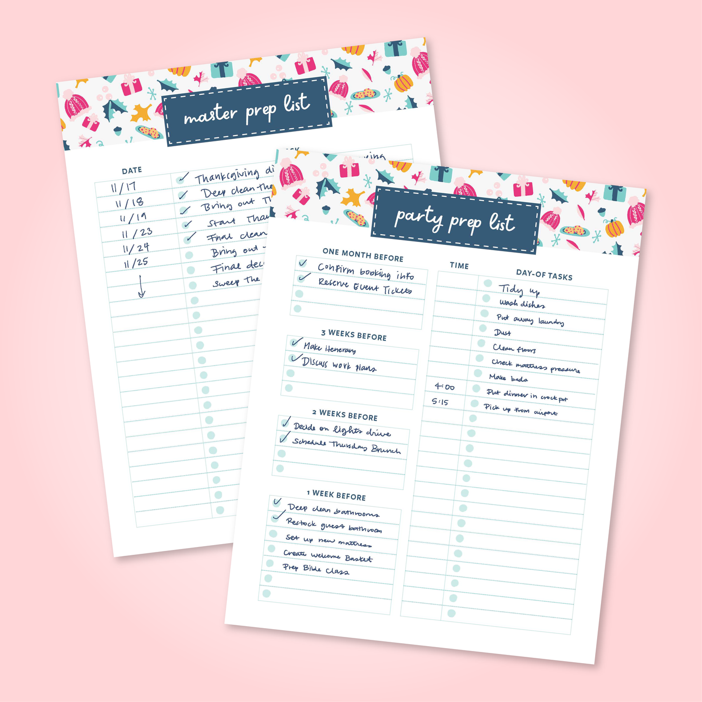 2025 Holiday Planning Printable Toolkit
