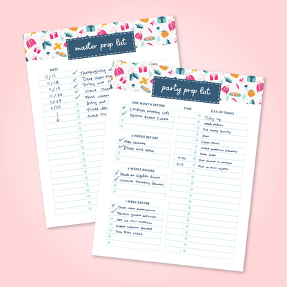 2025 Holiday Planning Printable Toolkit
