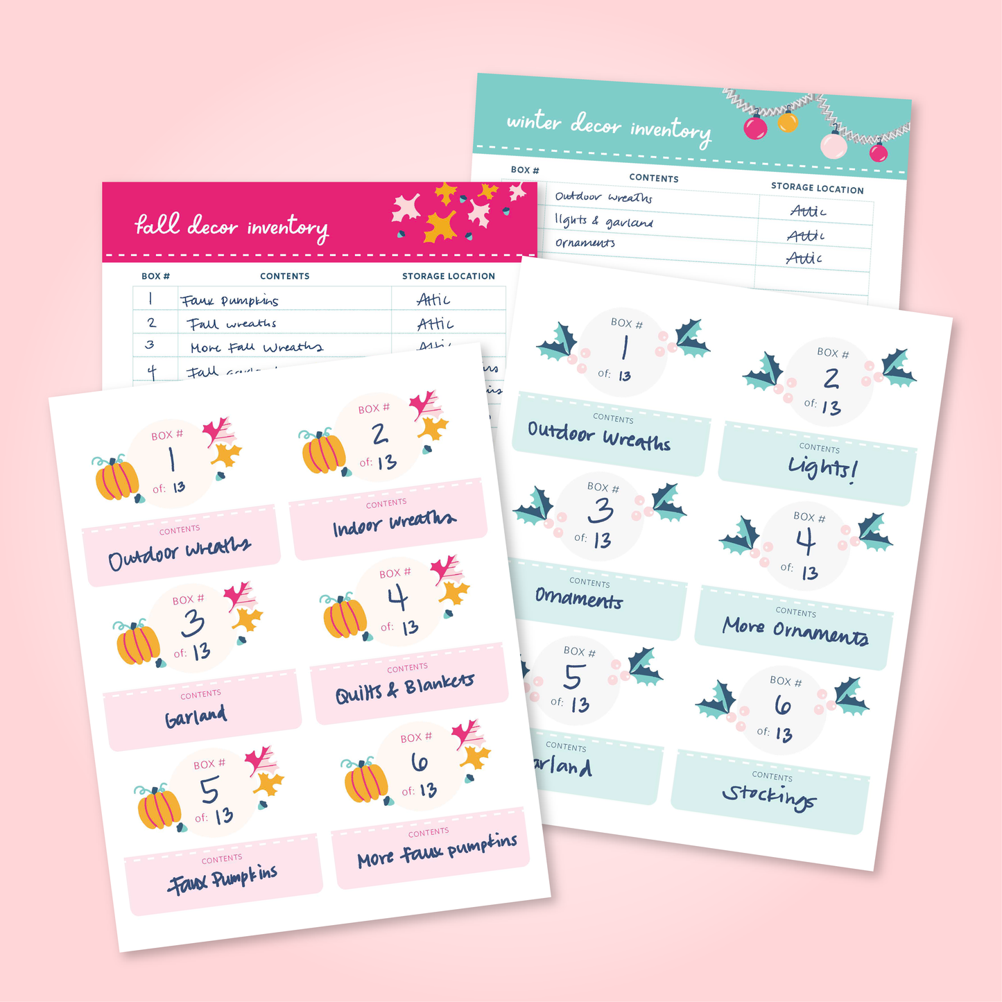 2025 Holiday Planning Printable Toolkit