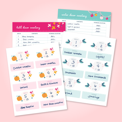 2025 Holiday Planning Printable Toolkit