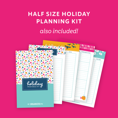 2025 Holiday Planning Printable Toolkit
