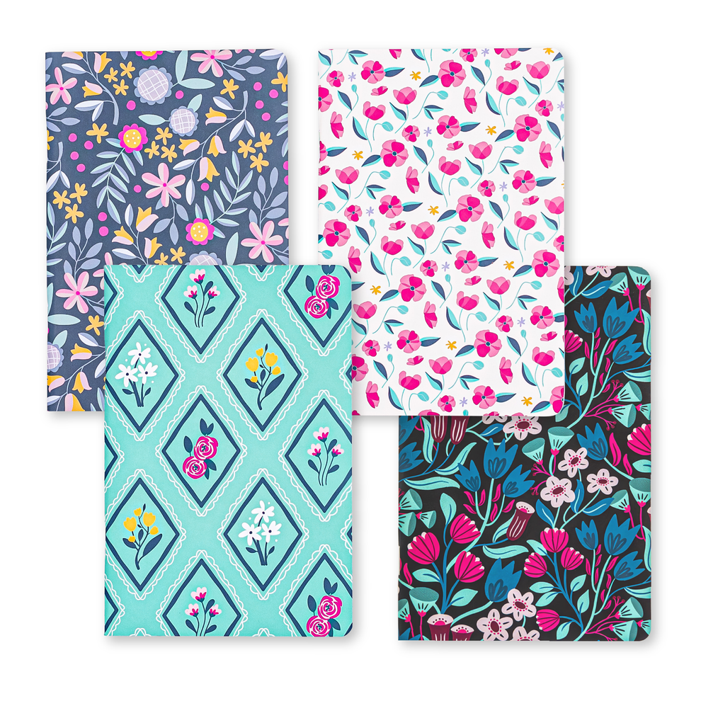 Mini Note Pink Floral Mini Notebook Bundle – Get Organized HQ