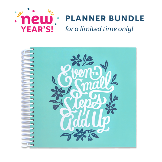 NEW YEARS SALE! 2025 Get Organized HQ Planner Bundle (Teal)