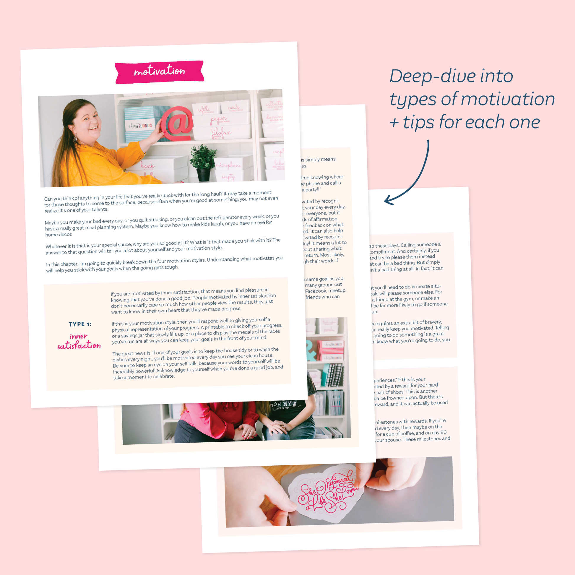 Deep-dive into types of motivation + tips for each one