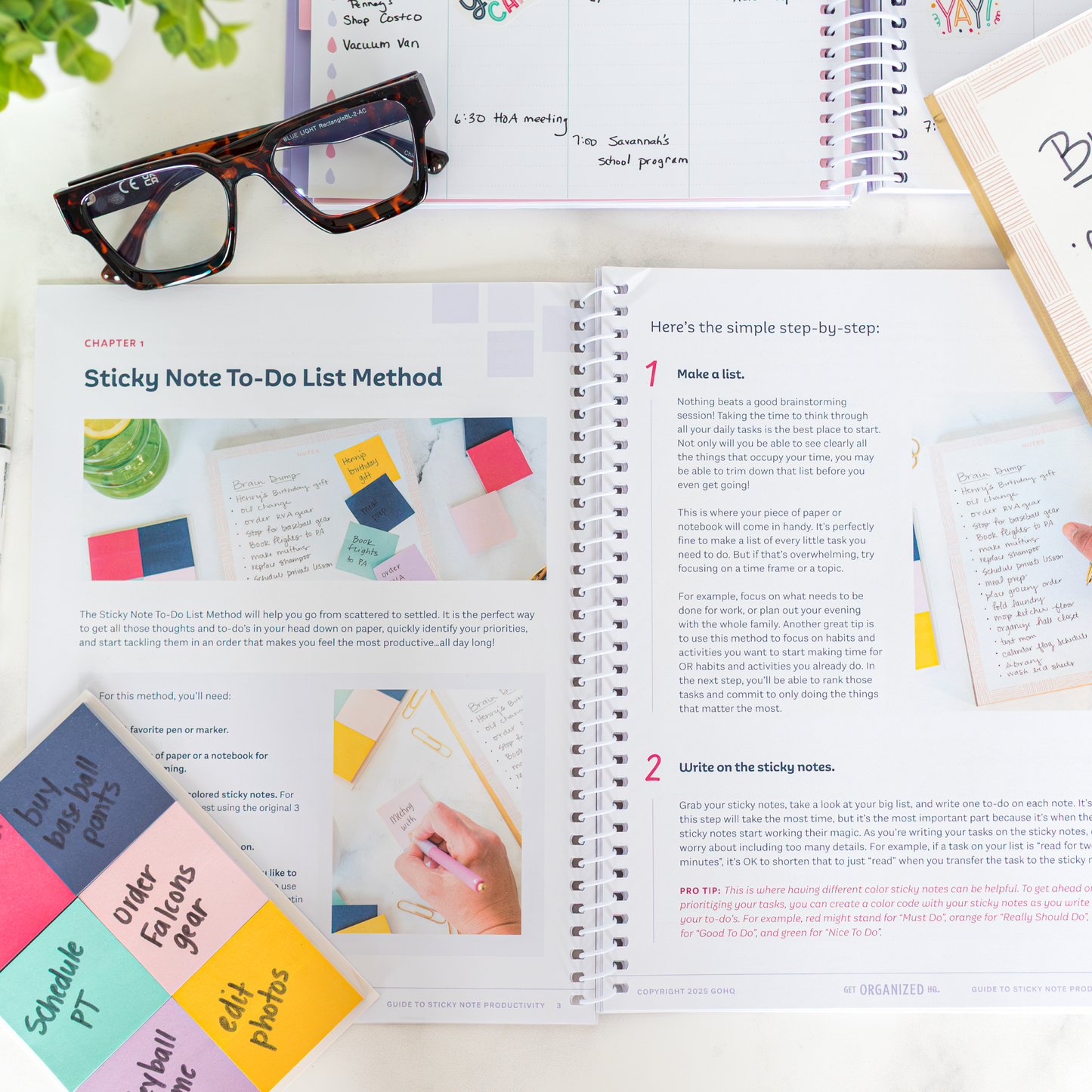 PHYSICAL Guide to Sticky Note Productivity