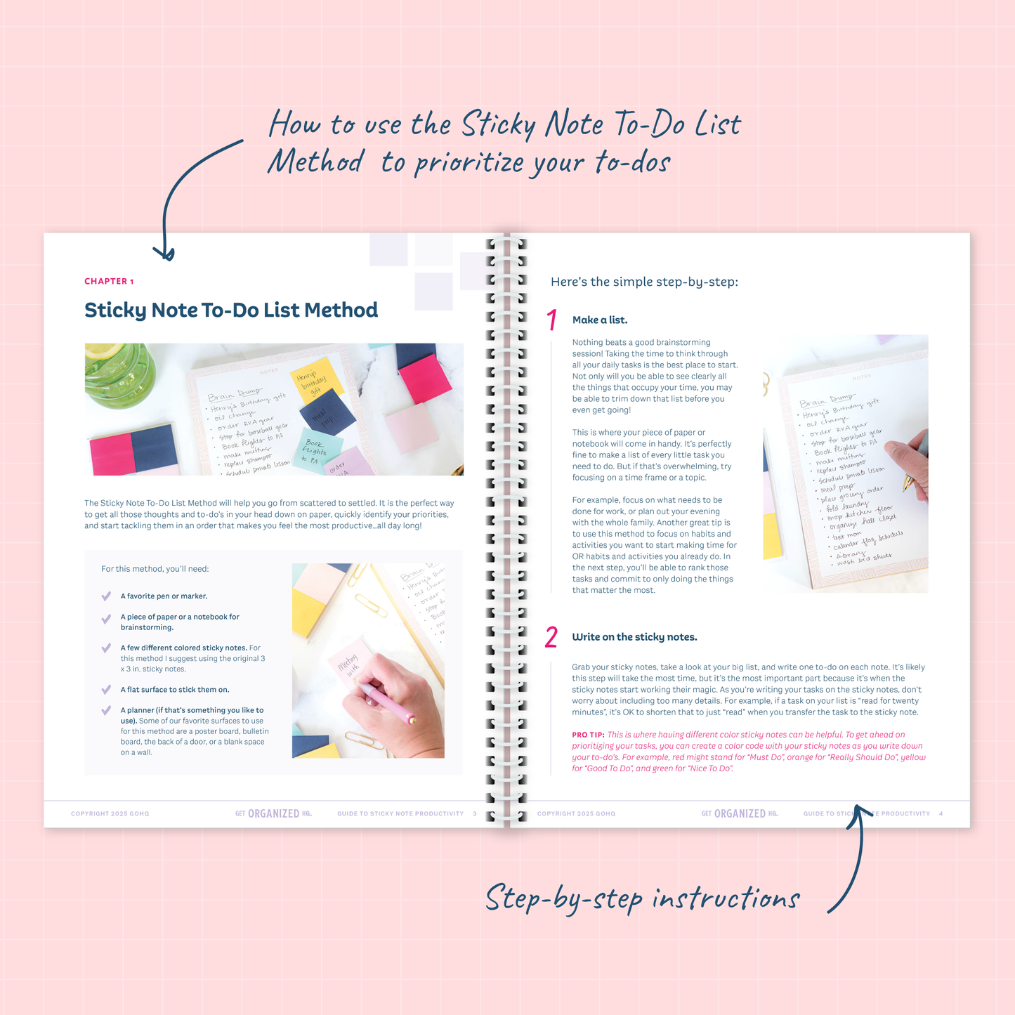 PHYSICAL Guide to Sticky Note Productivity