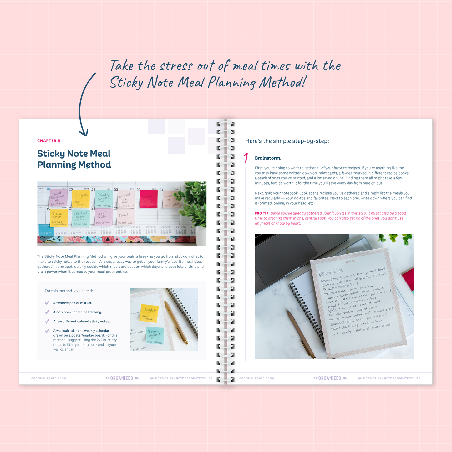 PHYSICAL Guide to Sticky Note Productivity