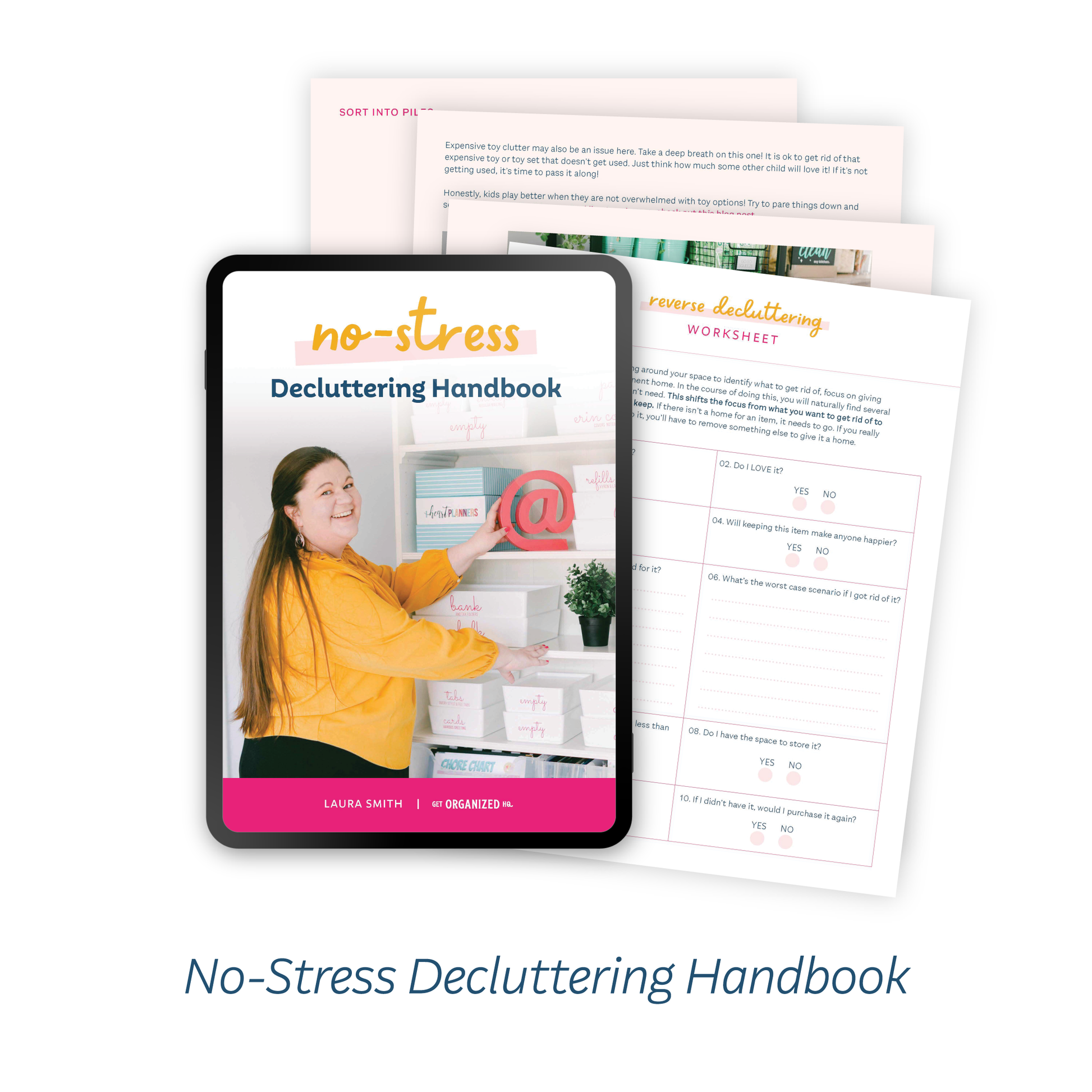 No-Stress Decluttering Handbook