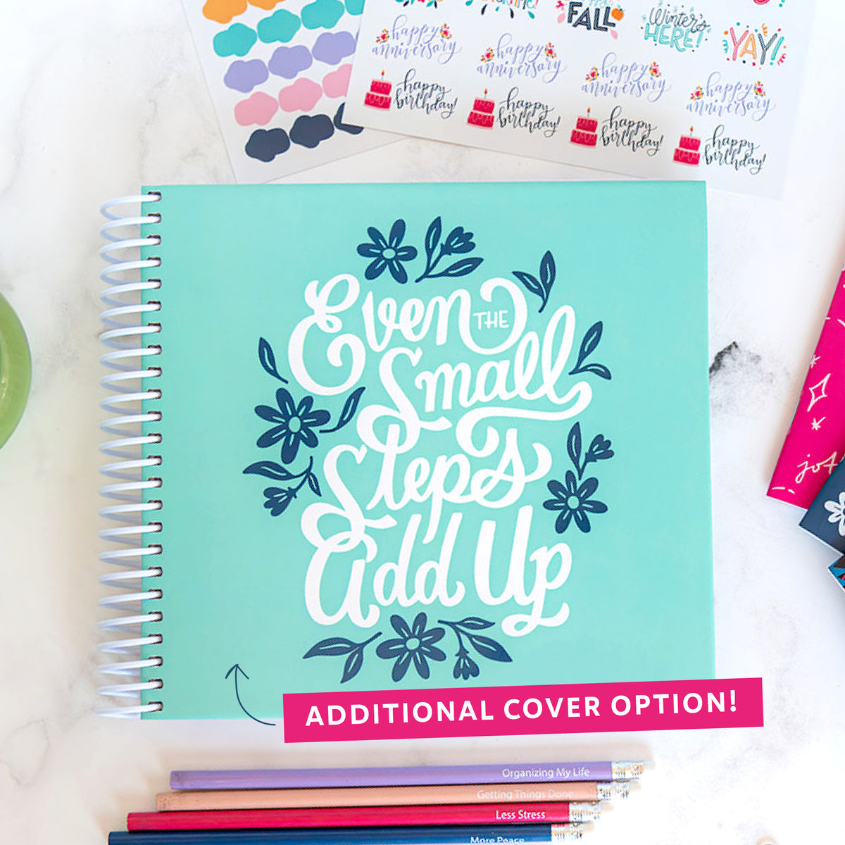 2027 Get Organized HQ Planner Launch Bundle (Navy)