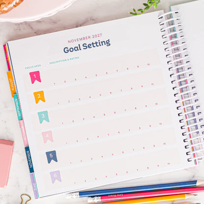 2027 Get Organized HQ Planner Launch Bundle (Navy)