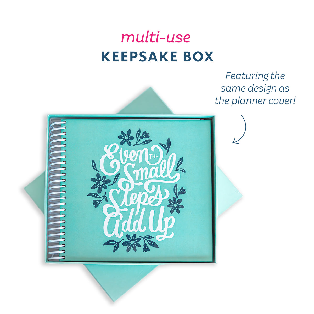2027 Get Organized HQ Planner Launch Bundle (Aqua)