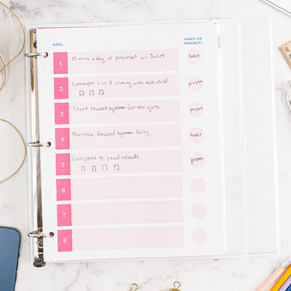 2025 Get Organized HQ Printable Planner