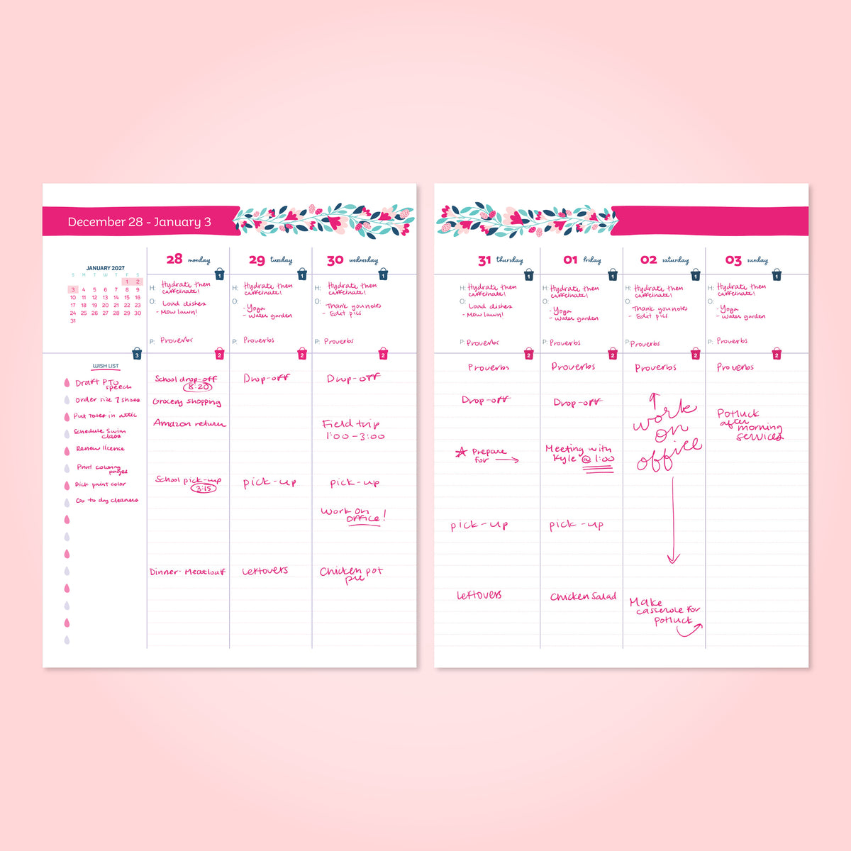 2027 Printable Planner Launch Bundle