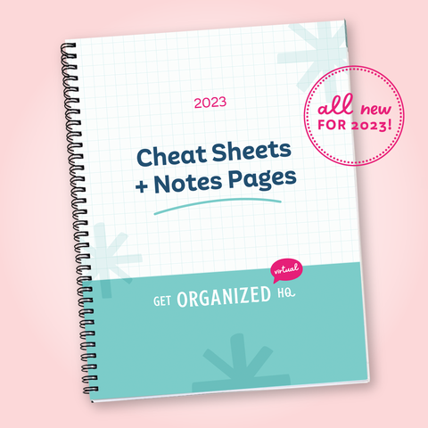 2024 Planner & Accessories – Get Organized HQ