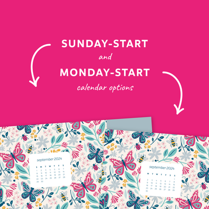 2024 Desktop Wallpaper Bundle Get Organized HQ