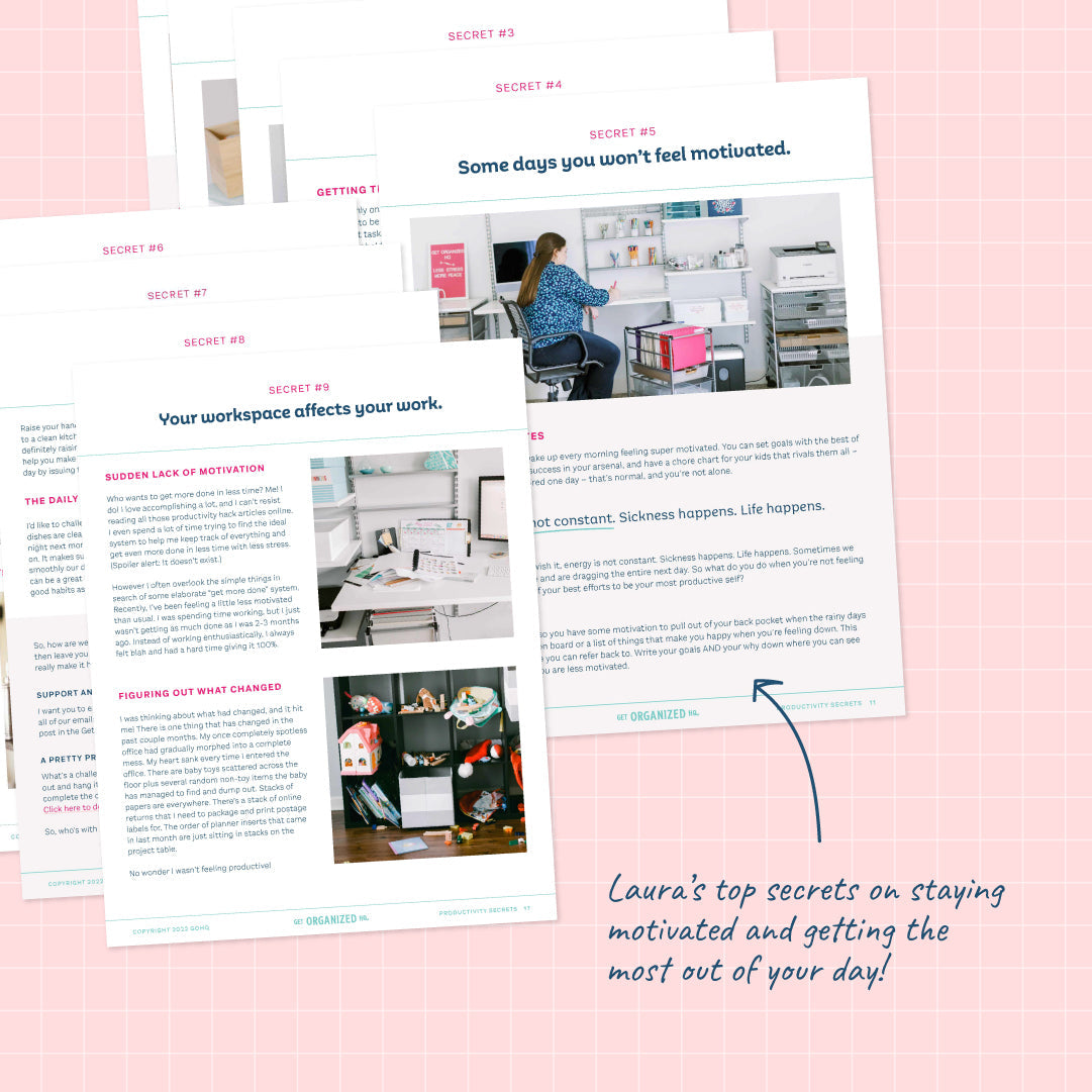 Productivity Secrets Ebook - Add On