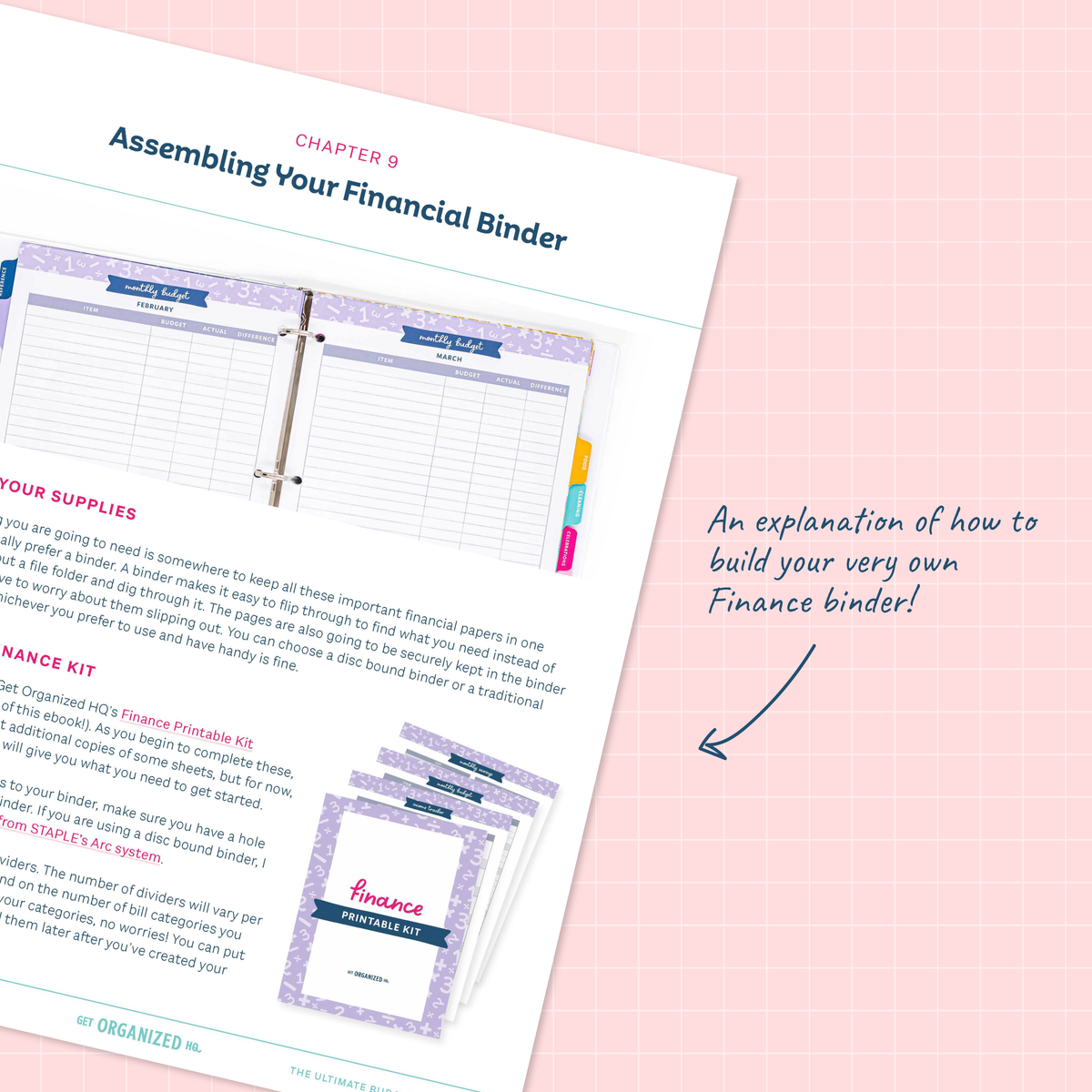 Financial Printable Guide.pdf The Ultimate Budget Guide + Finance Printable Kit Bundle – Get Organized HQ