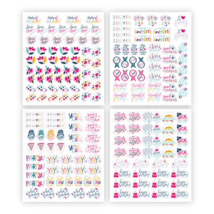 12 PCS Cute Cupcake Stickers Pack | Kawaii Cupcake Stickers | Cupcake  Sticker | Funny Cupcake Stickers | Sticker Pack