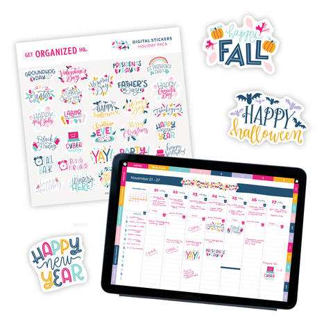 Time Stamps: Planner Stickers – Get Organized HQ