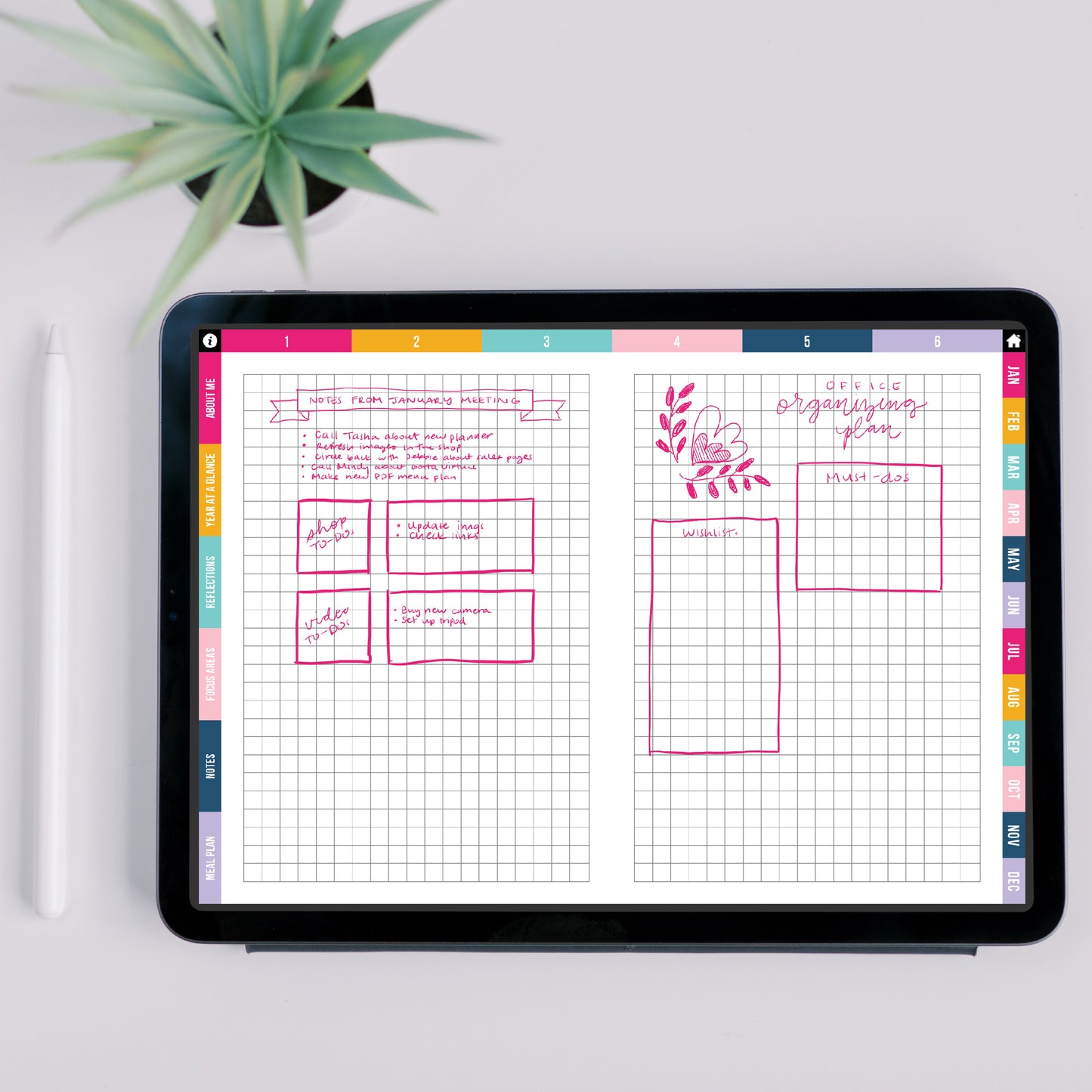 2025 Sweet Life Tablet Planner