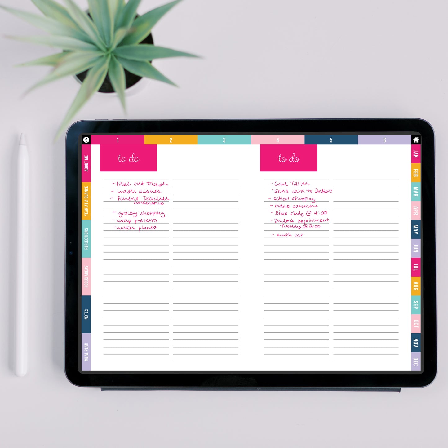 2025 Sweet Life Tablet Planner