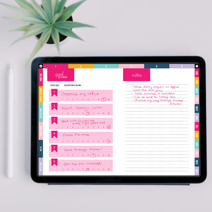 2025 Sweet Life Tablet Planner