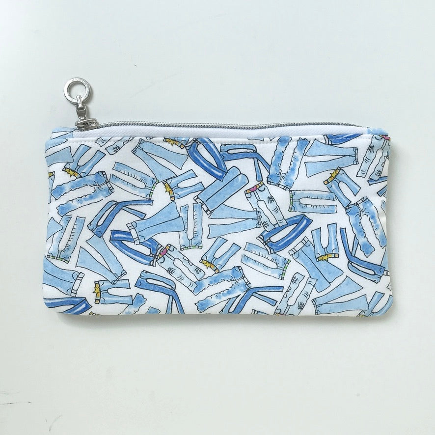 Pencil Pouch - Whimsical Jeans