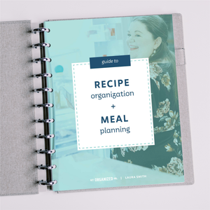 Guide to Recipe Organization + Meal Planning