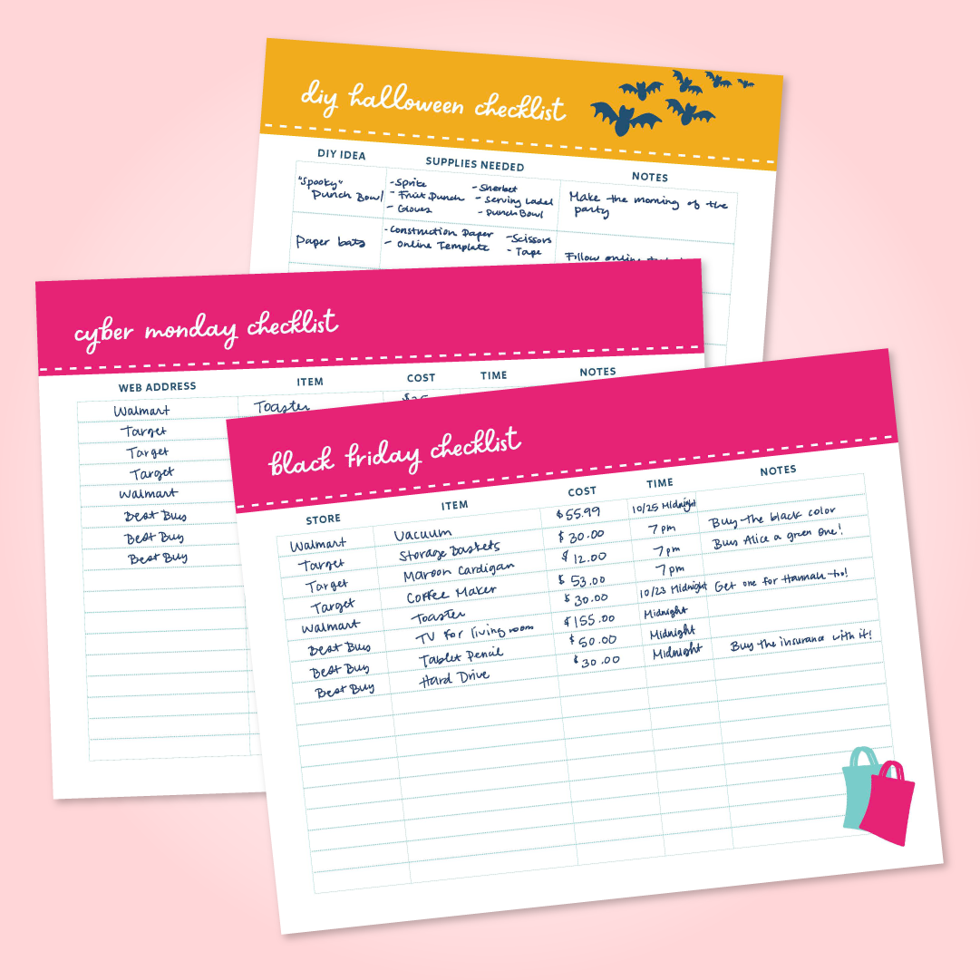 2023 Holiday Planning Printable Toolkit