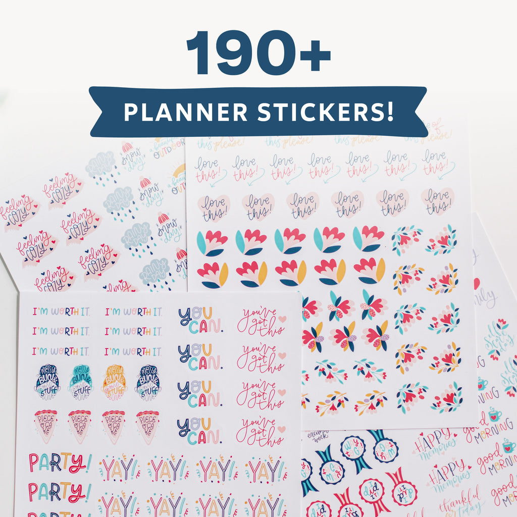 Holiday Pack: Planner Stickers – Get Organized HQ
