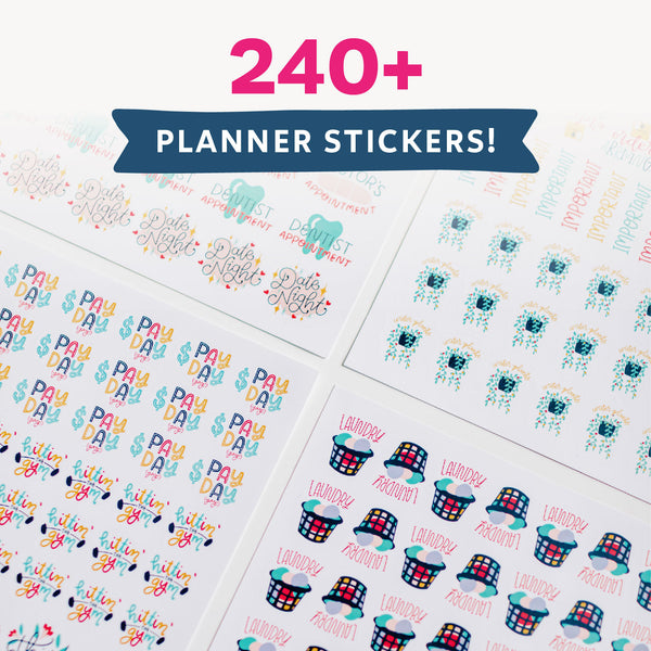Reminder Pack: Planner Stickers