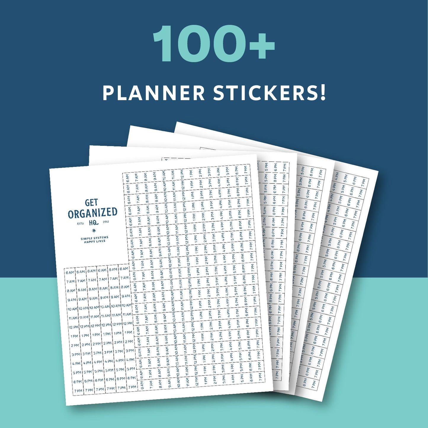 Time Stamps: Planner Stickers