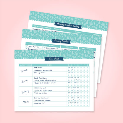 Cleaning Printable Pack