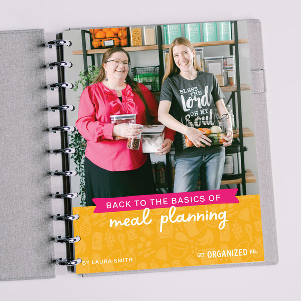 Back to the Basics of Meal Planning Guide