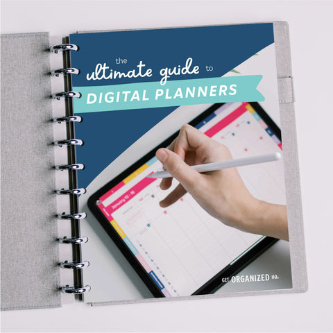 Planner Sizes: The Ultimate Guide - Get Organized HQ