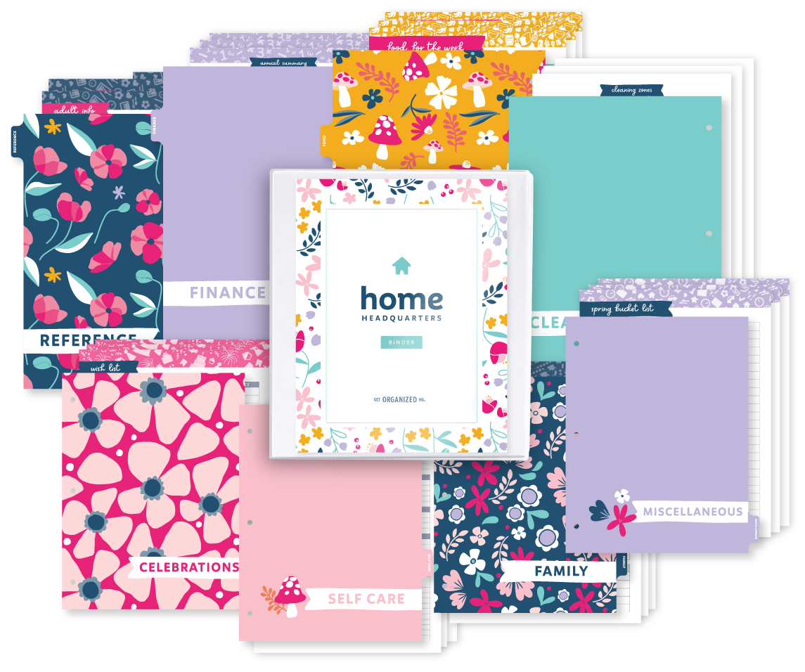 Home Headquarters Binder (Physical Package)